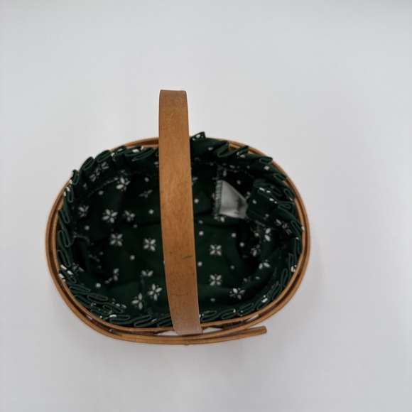 Longaberger American Cancer Society Basket Green Liner - Picture 6 of 8